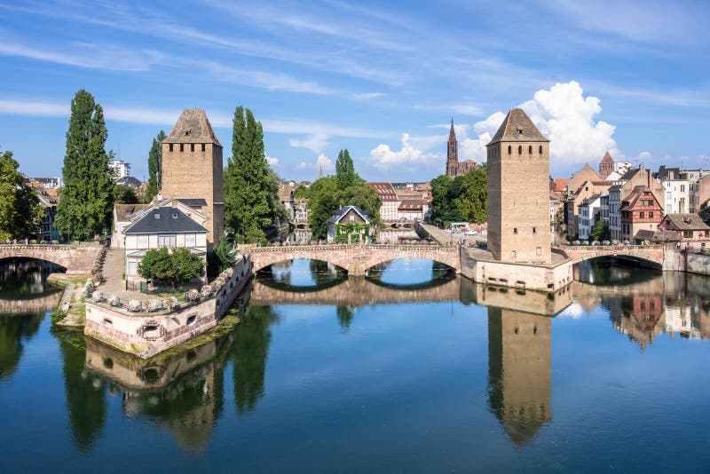 Straßburger Landschaft Wassertürme