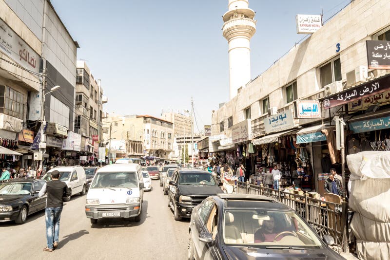 Straßen von Amman (Jordanien