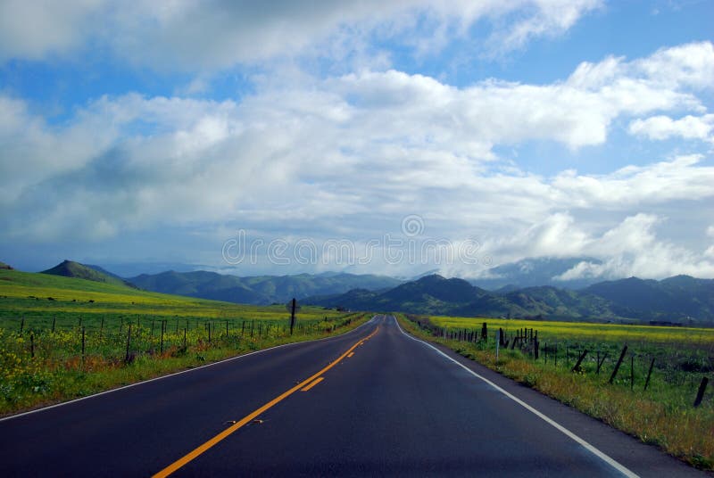 Straßenlandschaft lizenzfreie stockfotos Straßenlandschaft lizenzfreie stockfotos