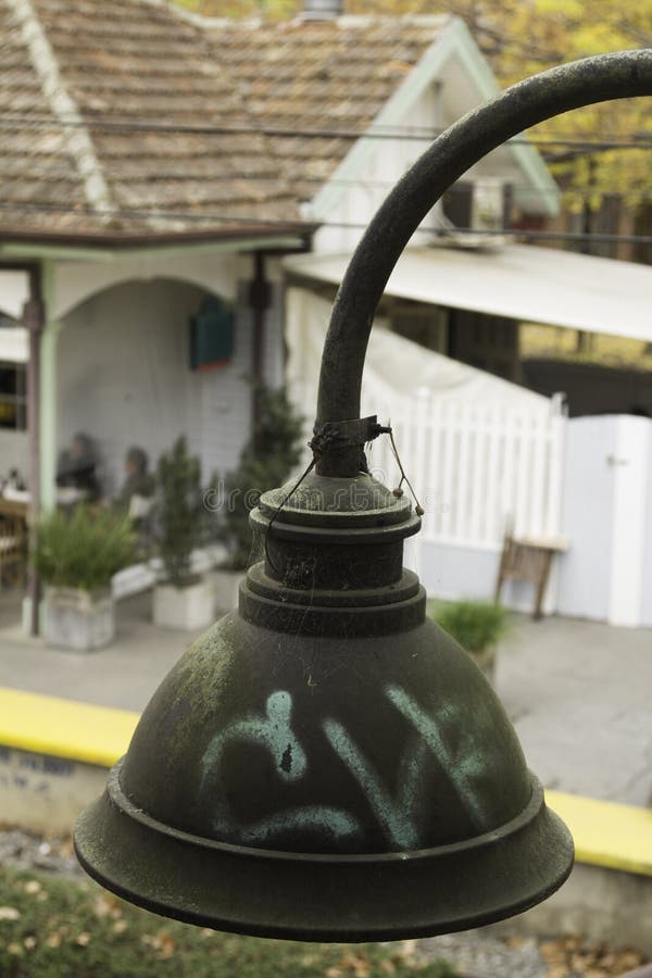 Street lamp antiques train station cool Buenos Aires Argentina South America. Street lamp antiques train station cool Buenos Aires Argentina South America