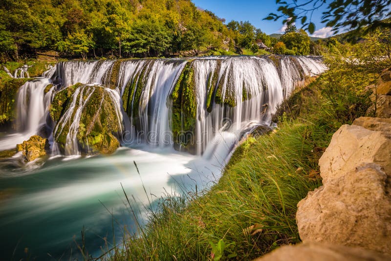 Strbacki Buk Waterfall - Croatia And Bosnia Border