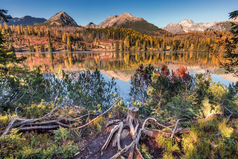 Strbske lake Slovakia