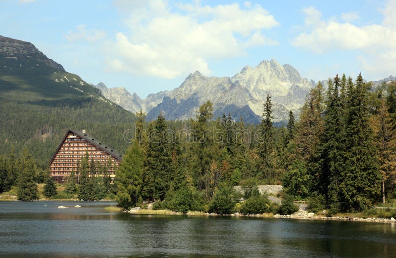 Štrbské Pleso jezero, Slovensko