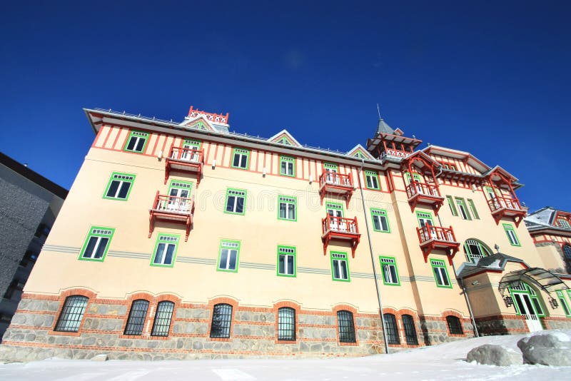 Strbske Pleso luxury building