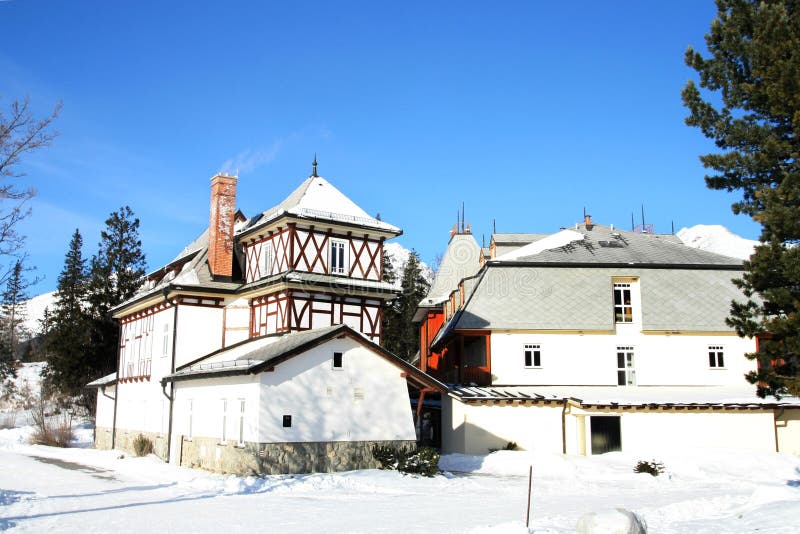 Strbske Pleso old building