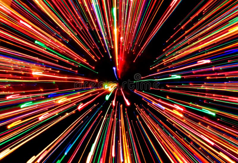 Streaking Lights Royalty Free Stock Photo Image 7511045