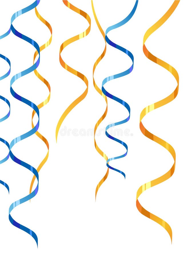 Streamer stock illustration. Illustration of isolated 14540457