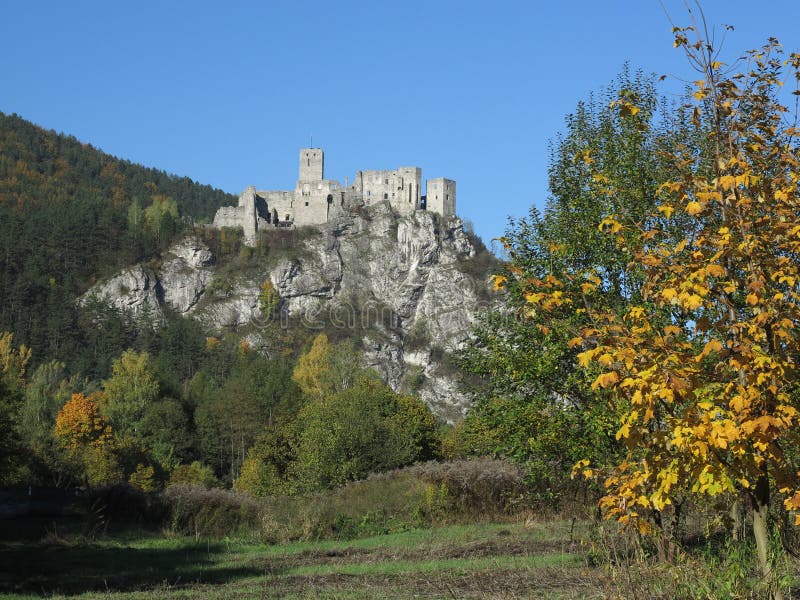 Strecno castle ruins, Slovakia