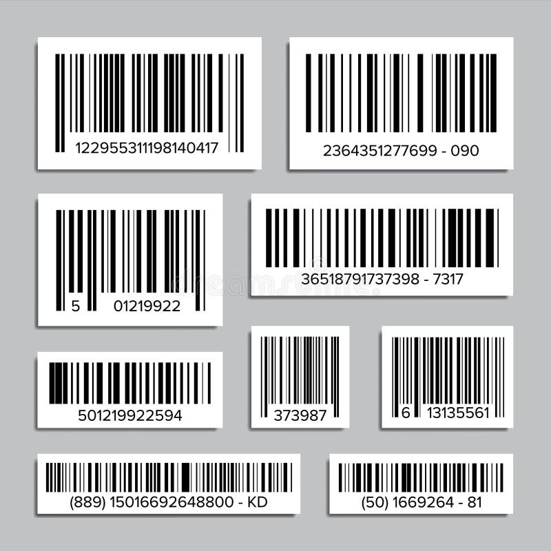Streepjescode Vastgestelde Vector De abstracte Pictogrammen van ProductStreepjescodes voor Aftasten UPC Etiket Geïsoleerdeo illus vector illustratie Streepjescode Vastgestelde Vector De abstracte Pictogrammen van ProductStreepjescodes voor Aftasten UPC Etiket Geïsoleerdeo illus vector illustratie