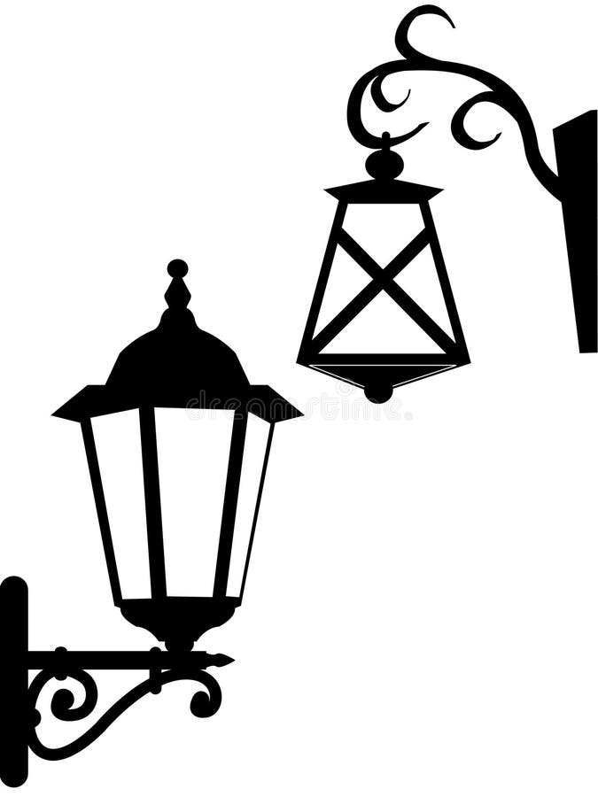 Street ancient lanterns