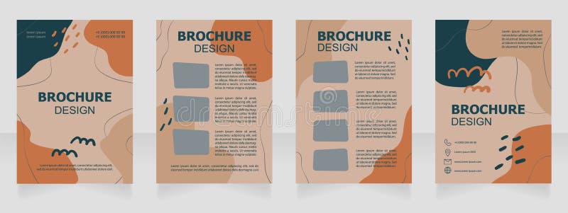 Street art educational course auction blank brochure design vector illustration