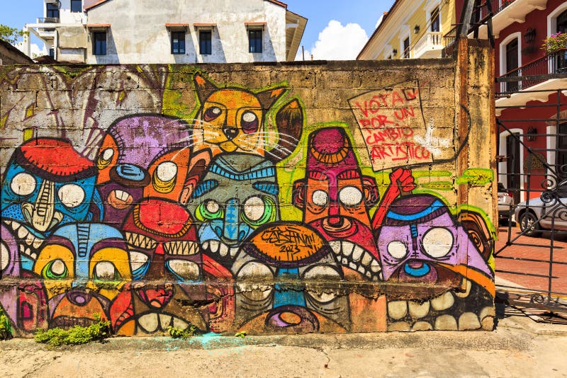 Street art in Panama City