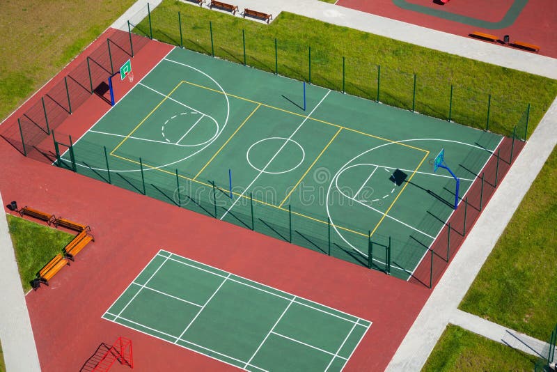 Street Basketball Court Street Basketball Court