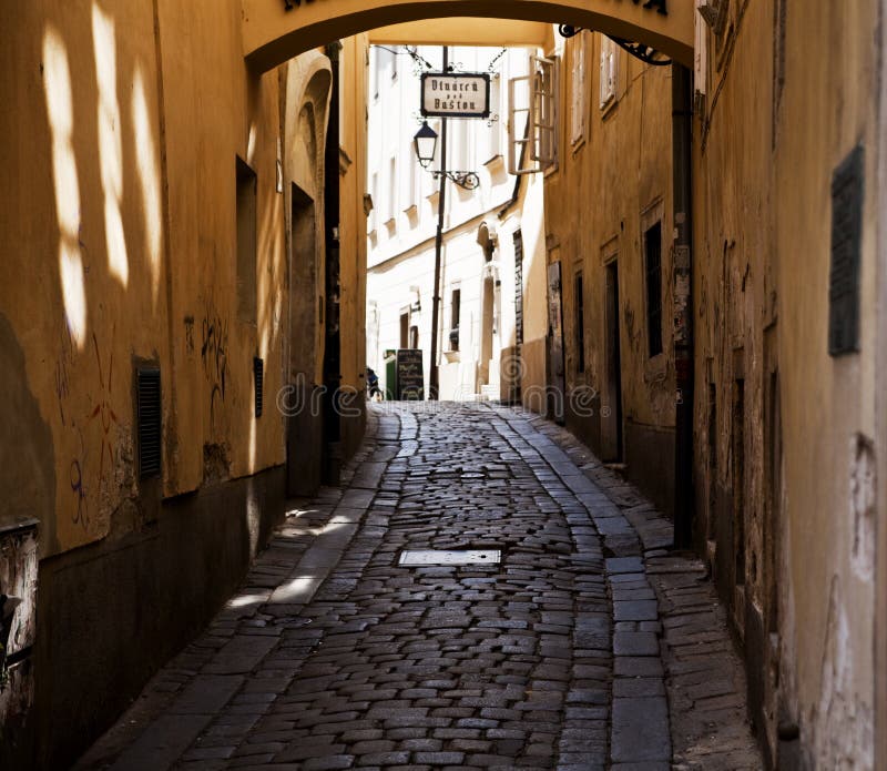 Street In Bratislava