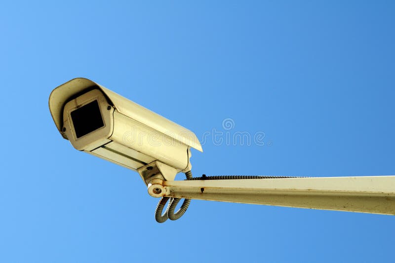Street camera stock photo. Image of supervision, surveillance 9060156