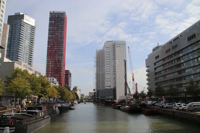 Rotterdam Streets / Covid curfew to take effect in Netherlands as