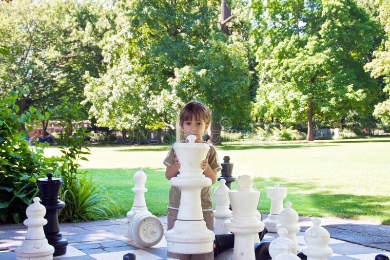 Big street chess pieces stock image. Image of large - 191891493