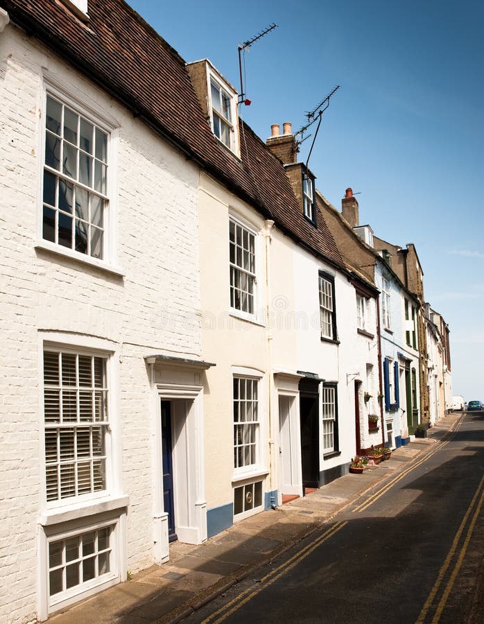 Street, Deal, Kent stock photo. Image of kent, doors - 19870886