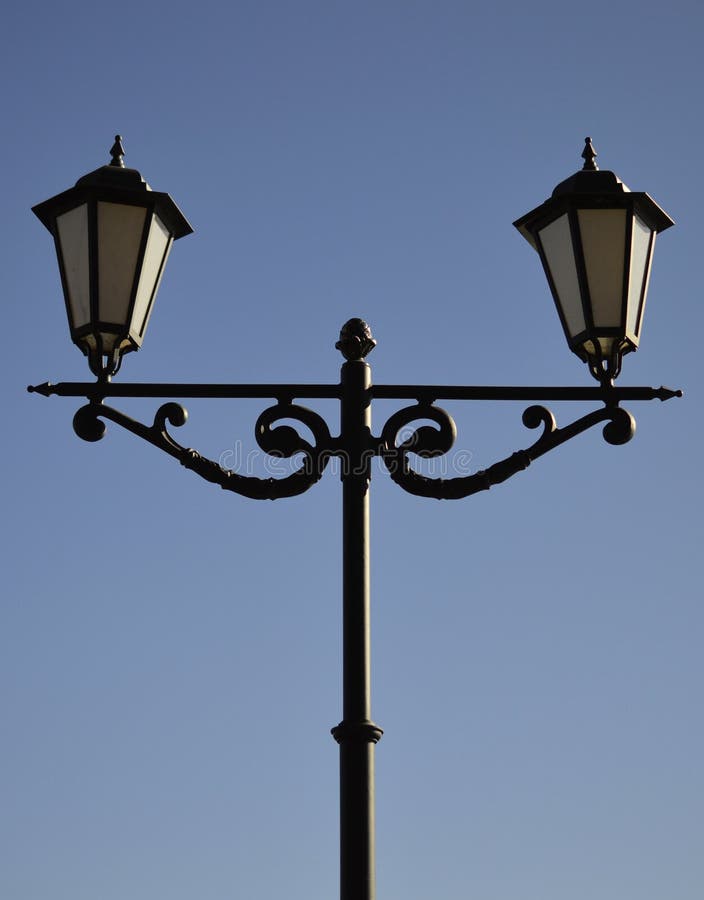 Street decorative lighting stock photo. Image of bulb 58421866