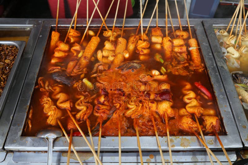 Street Food in Busan, South Korea Stock Image - Image of korean, city