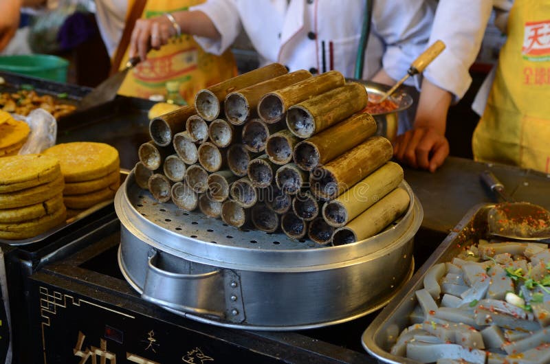 Street food in China editorial photography. Image of street - 32385377