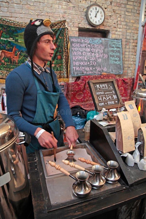 Street Food Festival in Kyiv, Ukraine. Editorial Photography - Image of