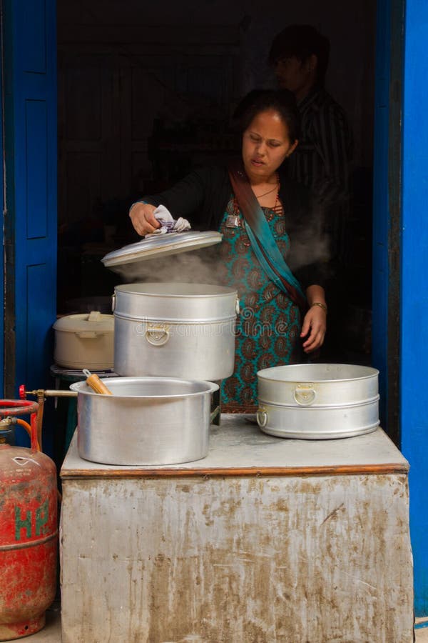 Street Food of Kathmandu, Nepal Editorial Photo - Image of vacations