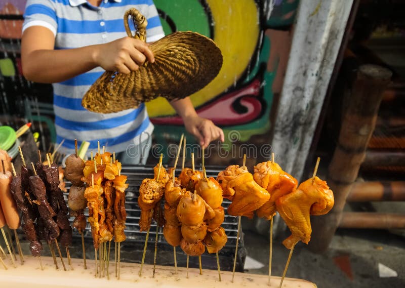 Street Food Vendor royalty free stock photos Street Food Vendor royalty free stock photos