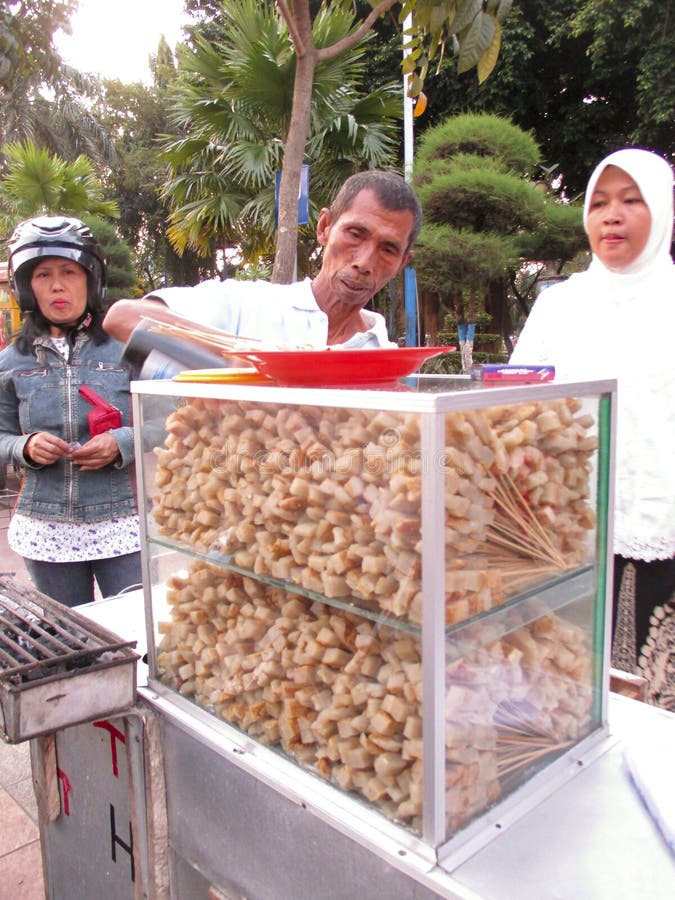 Street food editorial stock image. Image of street, indonesia - 74458944