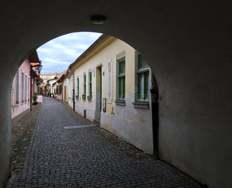 Street in Kosice, Slovakia