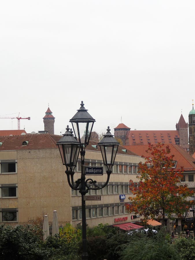 Street lamp in Nuremberg
