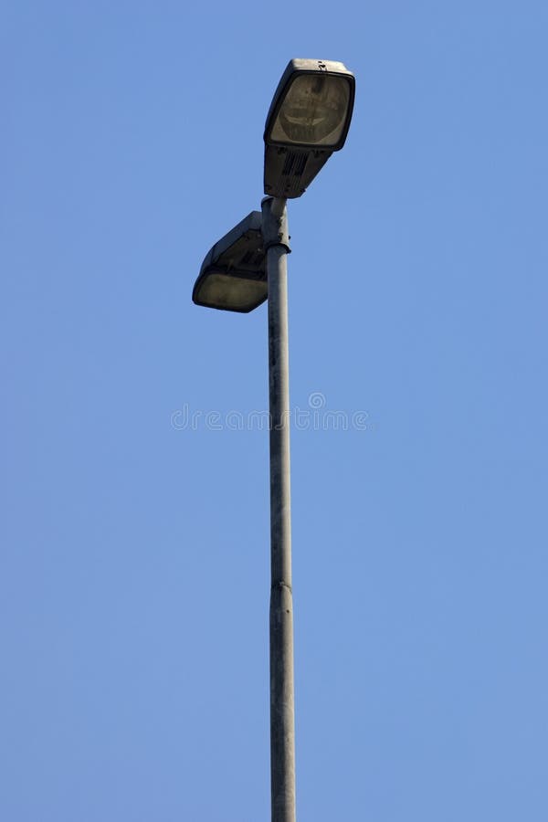 Street lamp and post stock image. Image of bulb, light - 23541683
