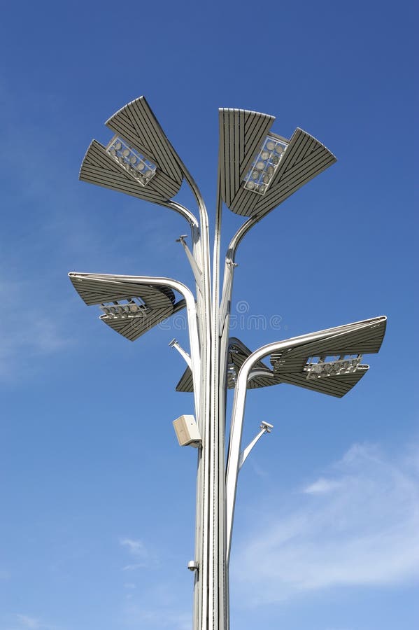 Street light cutout stock photo. Image of lighting, vertical 9894810