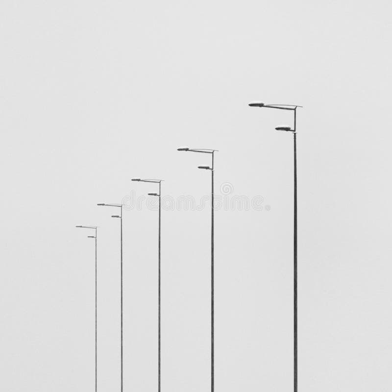 Street lights stock image. Image of street, city, black 79431359