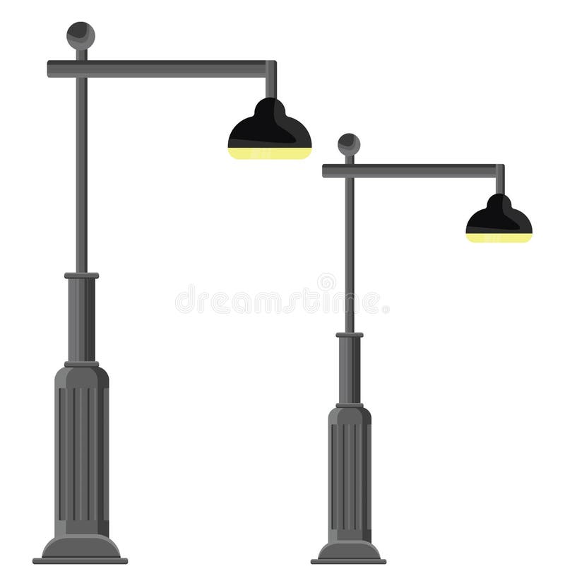 Street lights, icon stock vector. Illustration of city 261374032