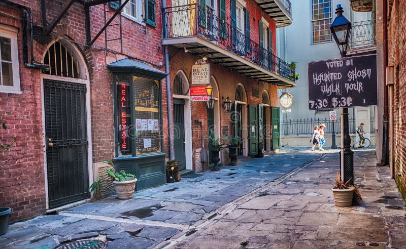 Street New Orleans royalty free stock images Street New Orleans royalty free stock images