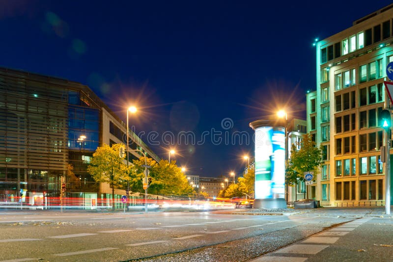 Street at night