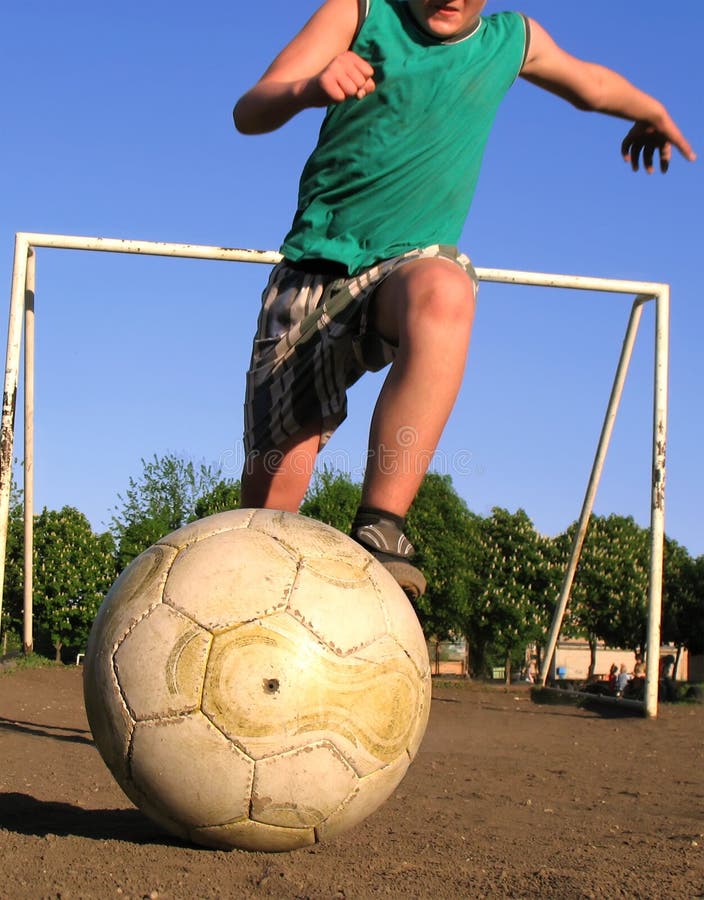 Street soccer stock image. Image of court, games, human 2460929