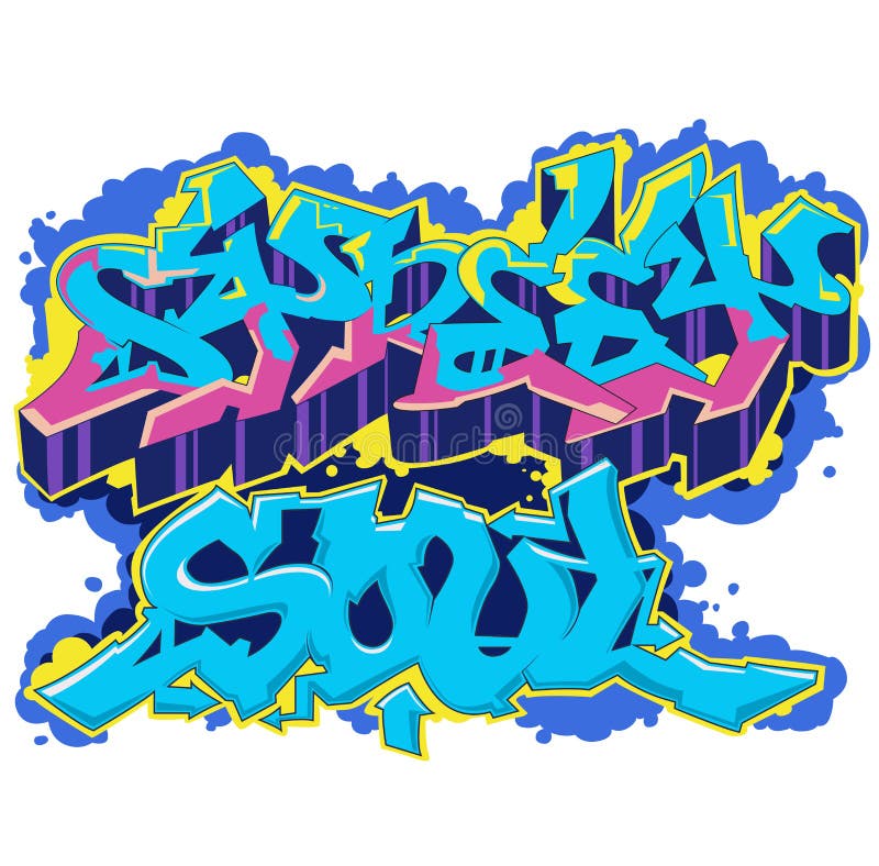 Graffiti urban art. Love stock vector. Illustration of grafiti 23080520