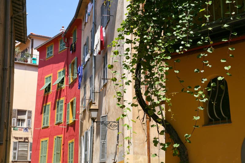 Street of south France town