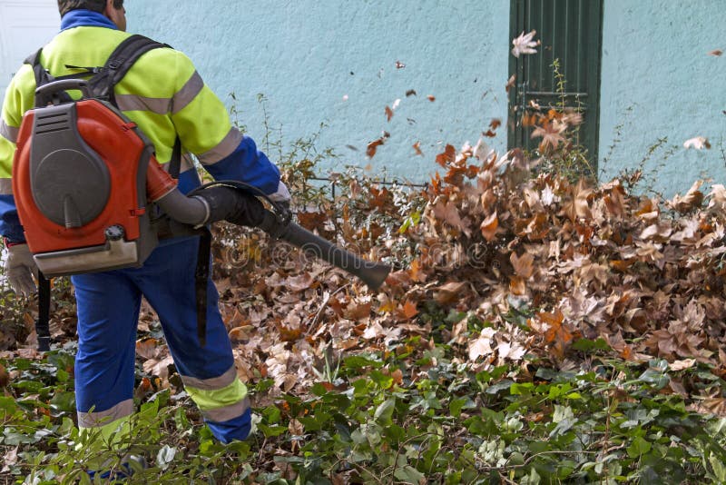 Street sweeper royalty free stock photography