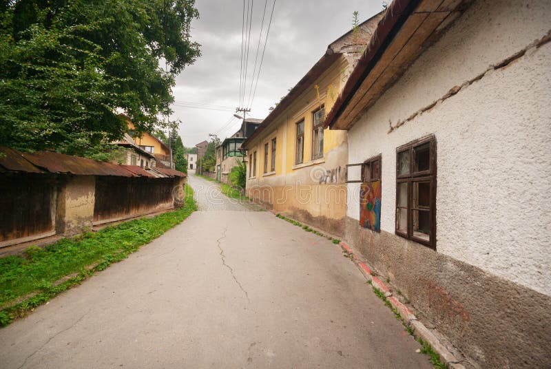 Ulice u města Gelnica