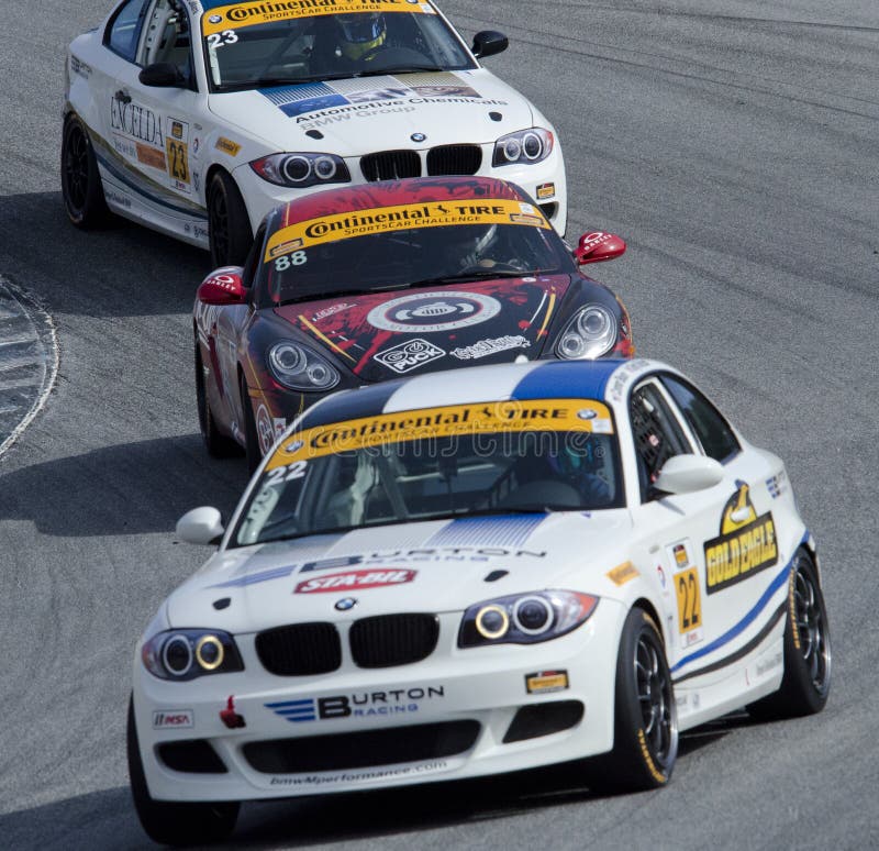 Street Tuner Class BMW Leads The Pack Editorial Stock Photo - Image of