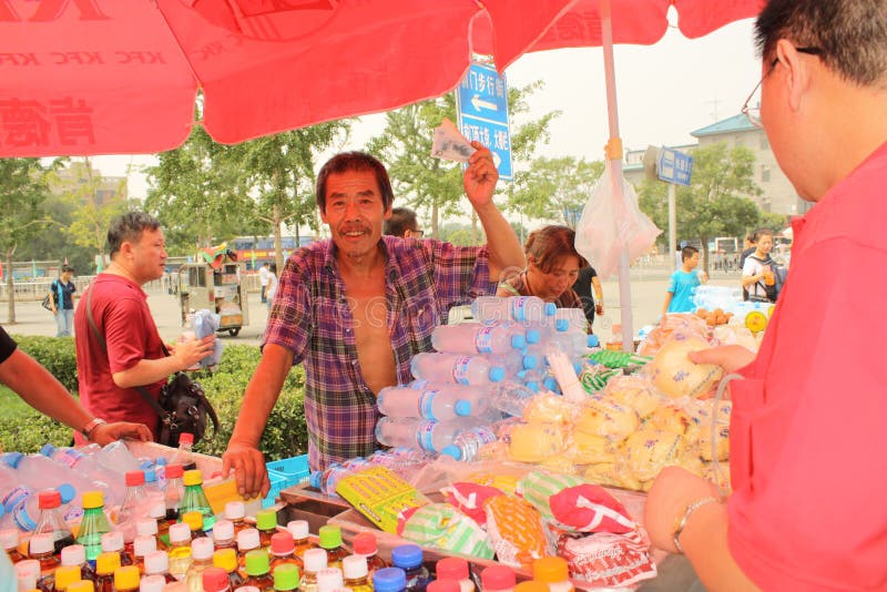 Street vendor in Beijing