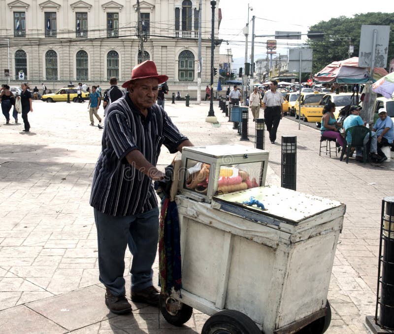 Street Vendor royalty free stock photo Street Vendor royalty free stock photo