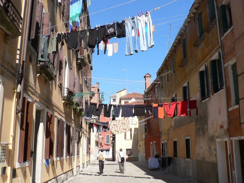 The STREET in VENICE editorial stock image. Image of street - 77048919