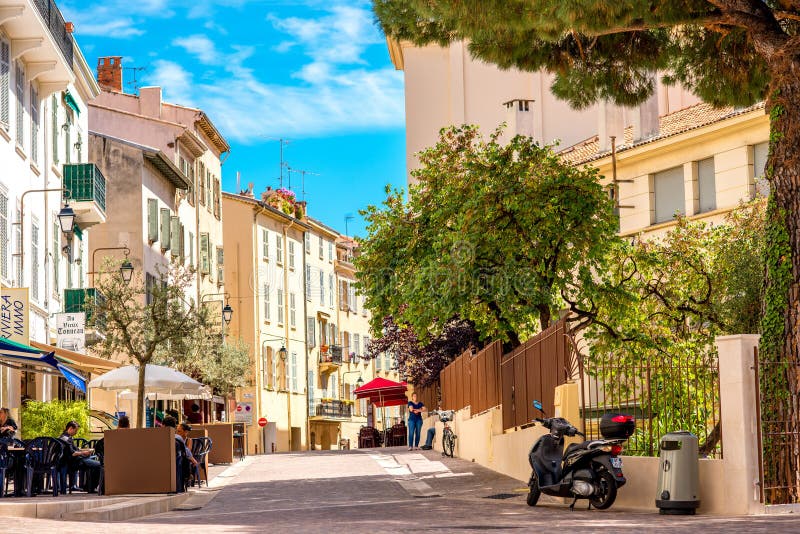 View of Mediterranean Resort, Nice, France Stock Photo - Image of ...