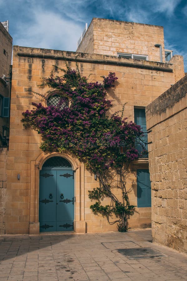 128 Malta Street Mdina Blue Door Stock Photos - Free & Royalty-Free ...