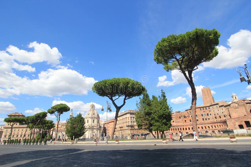 Sky, tree, woody, plant, cloud, daytime, city, plaza, tourism, facade, town, square, building, palm, arecales, estate, landscape