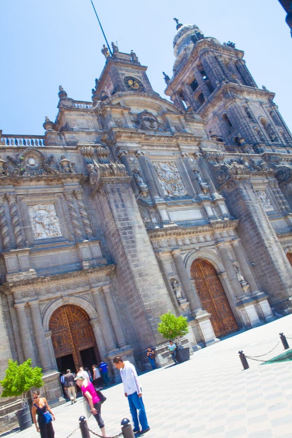 Street views from Mexico city royalty free stock photos Street views from Mexico city royalty free stock photos